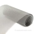 Mesh filo zincata in acciaio tessuto rivestito in PVC